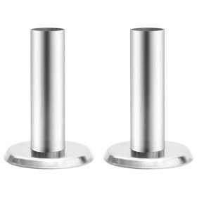 Soportes para escalera de piscina 2 uds acero inox 304