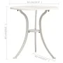 Weißer Gartentisch aus Aluminiumguss, 62 x 62 x 65 cm von , Gartentische - Ref: Foro24-315581, Preis: 83,61 €, Rabatt: %