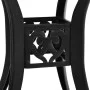 Black cast aluminum garden table 78x78x72 cm by , Garden tables - Ref: Foro24-315583, Price: 172,27 €, Discount: %