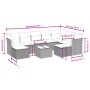 Set de sofás de jardín 10 pzas cojines ratán sintético negro de , Conjuntos de jardín - Ref: Foro24-3218575, Precio: 582,75 €...