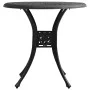 Bistro table and chairs 5 pieces black cast aluminum by , Garden sets - Ref: Foro24-3070608, Price: 634,97 €, Discount: %