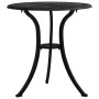 Bistro table and chairs 3 pieces black cast aluminum by , Garden sets - Ref: Foro24-3070566, Price: 453,88 €, Discount: %