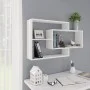 Wandregale aus weißem Sperrholz 104x20x58,5 cm von vidaXL, Regale und Regale - Ref: Foro24-800324, Preis: 35,61 €, Rabatt: %