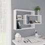 Wandregale aus weißem Sperrholz 104x20x58,5 cm von vidaXL, Regale und Regale - Ref: Foro24-800324, Preis: 36,11 €, Rabatt: %