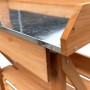 Banco para macetas con estantes madera maciza de abeto marrón de , Soportes para macetas - Ref: Foro24-368432, Precio: 114,88...
