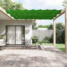 Toldo vertical verde claro 140x800 cm tela oxford