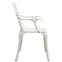 Bistro table and chairs 5 pieces white cast aluminum by , Garden sets - Ref: Foro24-3070612, Price: 715,30 €, Discount: %
