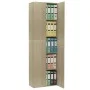 Büroschrank aus eichenfarbenem Sperrholz, 60 x 32 x 190 cm von vidaXL, Aktenschränke - Ref: Foro24-800300, Preis: 153,28 €, R...