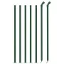 Green 0.8x10 m wire with tie-wrap. by , fence panels - Ref: Foro24-154176, Price: 56,62 €, Discount: %
