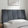 Dunkelgraues, samtgepolstertes Bettkopfteil 100 cm von , Kopf- und Fußteile - Ref: Foro24-374656, Preis: 36,30 €, Rabatt: %