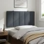 Cabecero de cama acolchado terciopelo gris oscuro 100 cm de , Cabeceros y pies de cama - Ref: Foro24-374656, Precio: 35,74 €,...