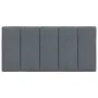 Cabecero de cama acolchado terciopelo gris oscuro 100 cm de , Cabeceros y pies de cama - Ref: Foro24-374656, Precio: 35,74 €,...