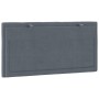 Dunkelgraues, samtgepolstertes Bettkopfteil 100 cm von , Kopf- und Fußteile - Ref: Foro24-374656, Preis: 36,30 €, Rabatt: %