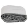 Gray tarpaulin Ø 4 m 650 g/m² by , Waterproof tarpaulins - Ref: Foro24-156209, Price: 65,09 €, Discount: %