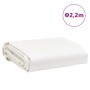 Lona blanco Ø 2,2 m 650 g/m² de , Lonas impermeables - Ref: Foro24-156228, Precio: 25,80 €, Descuento: %