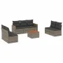 8-piece garden sofa set and gray synthetic rattan cushions by , Garden sets - Ref: Foro24-3258287, Price: 448,28 €, Discount: %