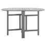 Gartentisch aus massivem Akazienholz grau 120x70x74 cm von vidaXL, Gartentische - Ref: Foro24-46325, Preis: 162,56 €, Rabatt: %