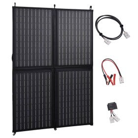 Cargador solar plegable 100 W 12 V