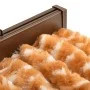 Ocher and white chenille anti-fly curtain 100x230 cm by , Mosquito nets for windows - Ref: Foro24-377402, Price: 65,98 €, Dis...