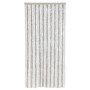 Light gray and white chenille fly curtain 56x200 cm by , Mosquito nets for windows - Ref: Foro24-377312, Price: 42,70 €, Disc...