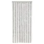 Light gray and white chenille fly curtain 56x200 cm by , Mosquito nets for windows - Ref: Foro24-377312, Price: 38,84 €, Disc...