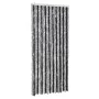 Gray and black chenille fly curtain 56x185 cm by , Mosquito nets for windows - Ref: Foro24-377325, Price: 38,21 €, Discount: %