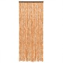 Ockerfarbener und weißer Chenille-Fliegenvorhang, 56 x 200 cm von , Moskitonetze für Fenster - Ref: Foro24-377399, Preis: 36,...