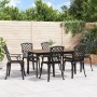 Gartenstühle 6 Stück, Gusseisen, schwarz von , Gartensets - Ref: Foro24-3216320, Preis: 740,82 €, Rabatt: %