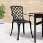 Gartenstühle 6 Stück, Gusseisen, schwarz von , Gartensets - Ref: Foro24-3216320, Preis: 740,82 €, Rabatt: %