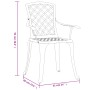 Gartenstühle 6 Stück, Gusseisen, schwarz von , Gartensets - Ref: Foro24-3216320, Preis: 740,82 €, Rabatt: %