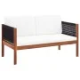 Garden furniture set 4 pieces solid acacia wood by vidaXL, Garden sets - Ref: Foro24-46343, Price: 325,65 €, Discount: %