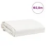 Lona blanco Ø 2,8 m 650 g/m² by , Waterproof tarpaulins - Ref: Foro24-156231, Price: 26,50 €, Discount: %