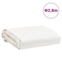 Weißes Planentuch Ø 2,8 m 650 g/m² von , Wasserdichte Planen - Ref: Foro24-156231, Preis: 26,75 €, Rabatt: %