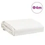 Lona blanca Ø 4 m 650 g/m² by , Waterproof tarpaulins - Ref: Foro24-156233, Price: 53,85 €, Discount: %