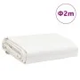 Lona blanca Ø 2 m 650 g/m² by , Waterproof tarpaulins - Ref: Foro24-156227, Price: 24,27 €, Discount: %