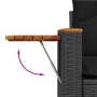 Set de sofás de jardín 8 piezas y cojines ratán sintético negro by , Garden sets - Ref: Foro24-3226650, Price: 533,80 €, Disc...