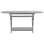 Folding garden table solid acacia wood 160x85x75 cm by vidaXL, Garden tables - Ref: Foro24-46332, Price: 162,32 €, Discount: %