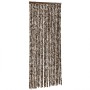 Cortina antimoscas chenilla marrón y blanco 100x230 cm by , Mosquito nets for windows - Ref: Foro24-377394, Price: 61,01 €, D...