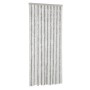 Cortina antimoscas chenilla gris claro y blanco 100x220 cm by , Mosquito nets for windows - Ref: Foro24-377316, Price: 64,54 ...