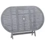 Folding garden table solid acacia wood 160x85x75 cm by vidaXL, Garden tables - Ref: Foro24-46332, Price: 162,32 €, Discount: %