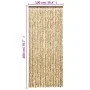 Fliegengitter-Vorhang aus Chenille in Beige und Braun 100x200 cm von , Moskitonetze für Fenster - Ref: Foro24-377389, Preis: ...