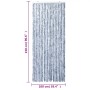 Fliegengitter-Vorhang Chenille Silber 100x230 cm von , Moskitonetze für Fenster - Ref: Foro24-377380, Preis: 67,25 €, Rabatt: %