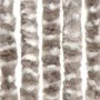Cortina antimoscas chenilla gris taupe y blanco 100x230 cm by , Mosquito nets for windows - Ref: Foro24-377406, Price: 65,53 ...