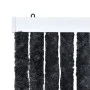 Fliegengitter-Vorhang aus anthrazitgrauem Chenille 100x230 cm von , Moskitonetze für Fenster - Ref: Foro24-377382, Preis: 65,...