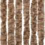 Cortina antimoscas chenilla beige y marrón oscuro 90x220 cm by , Mosquito nets for windows - Ref: Foro24-377321, Price: 54,69...