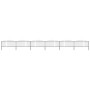 Garden fence with black steel spearhead (0.5-0.75)x10.2m by vidaXL, fence panels - Ref: Foro24-277708, Price: 297,32 €, Disco...