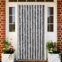 Fliegengitter-Vorhang aus grauem und schwarzem Chenille-Stoff, 90x220 cm. von , Moskitonetze für Fenster - Ref: Foro24-377328...