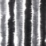 Fliegengitter-Vorhang aus grauem und schwarzem Chenille-Stoff, 90x220 cm. von , Moskitonetze für Fenster - Ref: Foro24-377328...