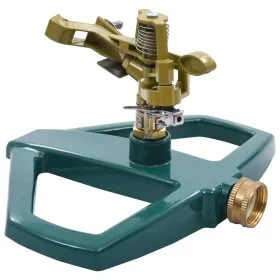 Green metal rotating sprinkler 21x22x13 cm by , Spray accessories - Ref: Foro24-48615, Price: 21,68 €, Discount: %