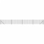 Wire fence with anthracite gray flange 1x10 m by , fence panels - Ref: Foro24-154289, Price: 73,35 €, Discount: %